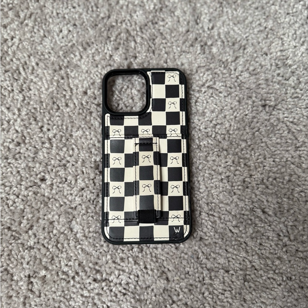 Walli Case Bow Noir iPhone 13 Pro Max